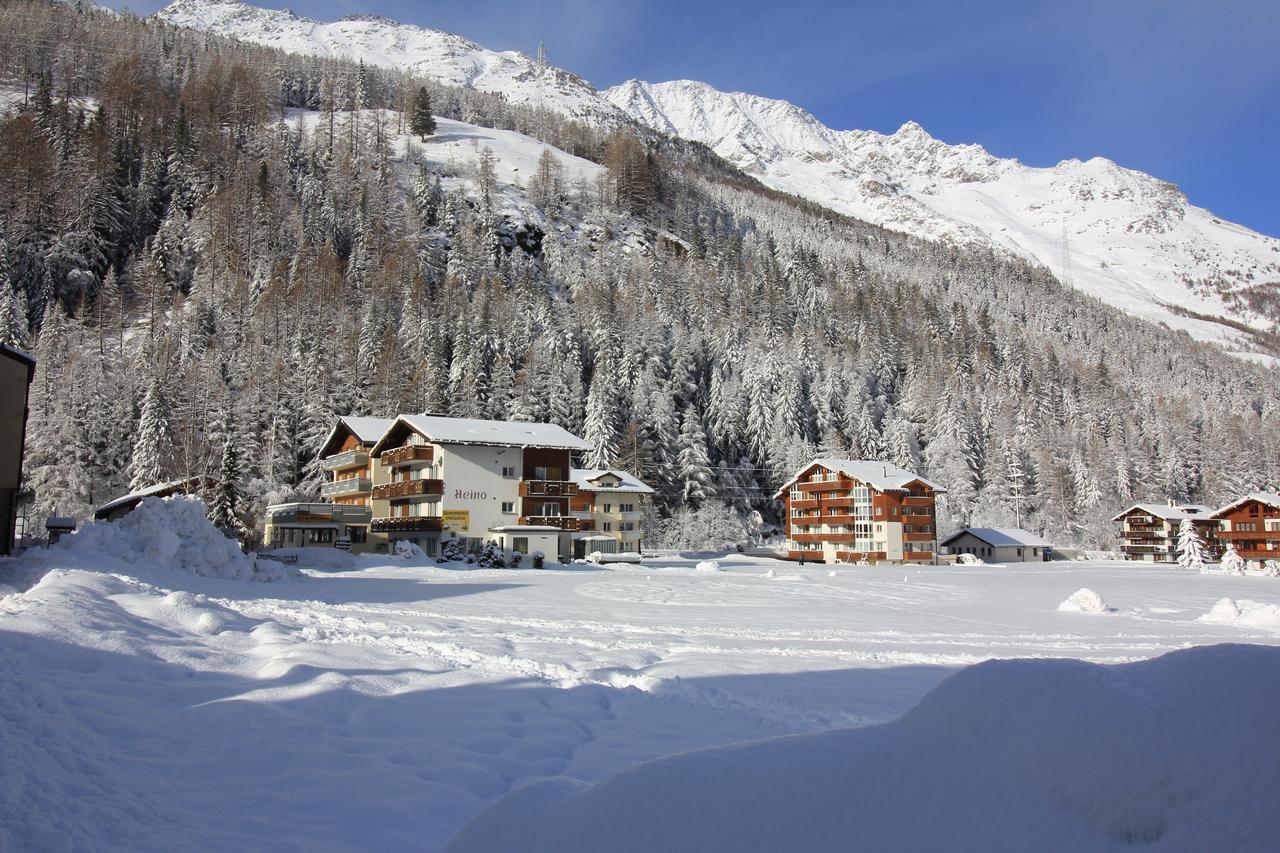Pension Heino Saas-Grund Exteriér fotografie