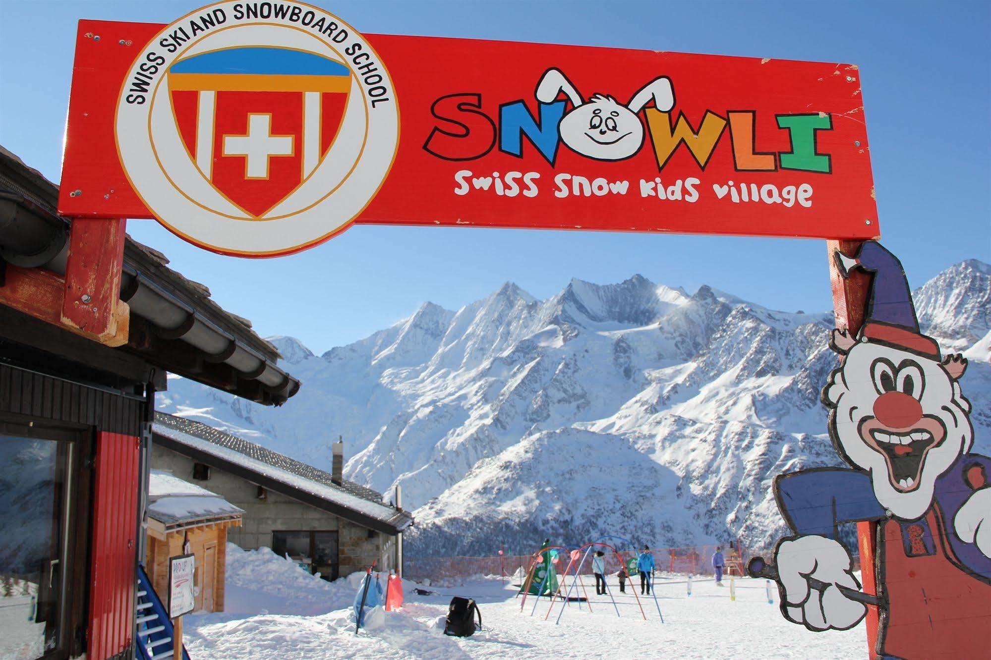 Pension Heino Saas-Grund Exteriér fotografie